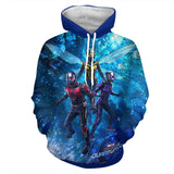 Ant-Man And The Wasp: Quantumania Adulto Sudadera Con Capucha Impreso 3D Sudadera Hombre Mujer Casual De Calle Sudadera General