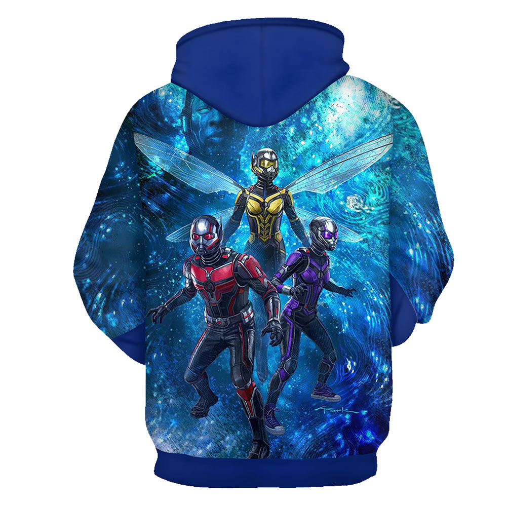 Ant-Man And The Wasp: Quantumania Adulto Sudadera Con Capucha Impreso 3D Sudadera Hombre Mujer Casual De Calle Sudadera General