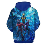 Ant-Man And The Wasp: Quantumania Adulto Sudadera Con Capucha Impreso 3D Sudadera Hombre Mujer Casual De Calle Sudadera General
