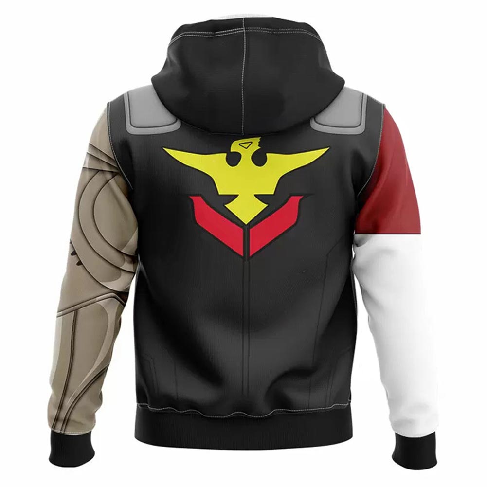 Anime Cowboy Bebop Jet Black Sudadera Cosplay Navidad Fiesta 3D Impreso chaqueta