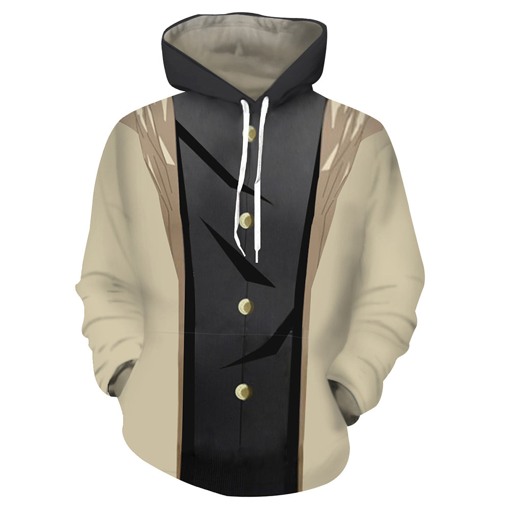 Anime Battle in 5 seconds after meeting Akira Shi Sudadera 3D Impreso Cosplay Disfraz Halloween Carnaval hombre diario Traje