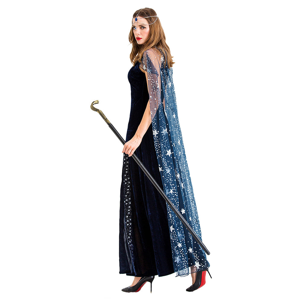 Halloween Disfraz de Cleopatra Real Egipcia Reina de Egipto Cosplay Vestido Largo para Adultos Femenino