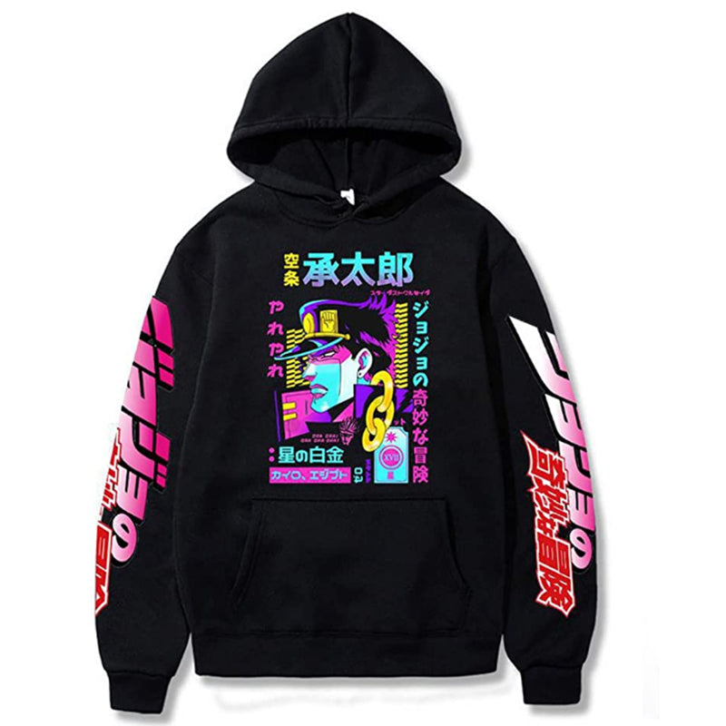 Anime JoJo‘s Bizarre Adventure Sudadera Cosplay Navidad Fiesta 3D Impreso Casual