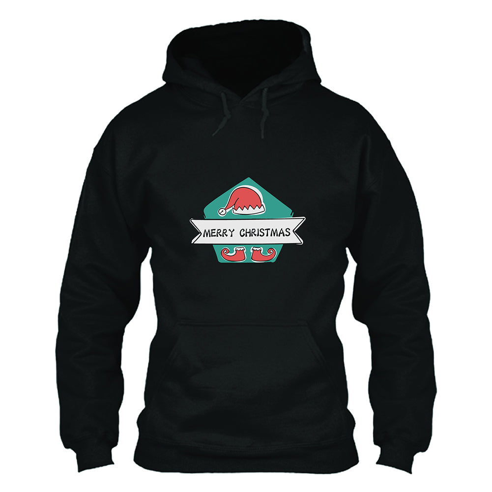 Navidad MERRY CHRISTMAS Sudadera con Cremallera para Adultos Unisex