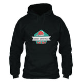 Navidad MERRY CHRISTMAS Sudadera con Cremallera para Adultos Unisex
