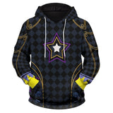 Anime JoJo‘s Bizarre Adventure Kujo Jotaro Sudadera Cosplay Navidad Fiesta 3D Impreso Casual