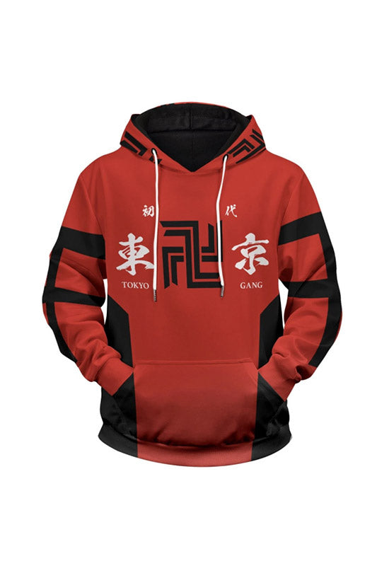 Anime Tokyo Revengers Sudadera 3D Impreso Cosplay Disfraz Halloween Carnaval hombre diario Traje