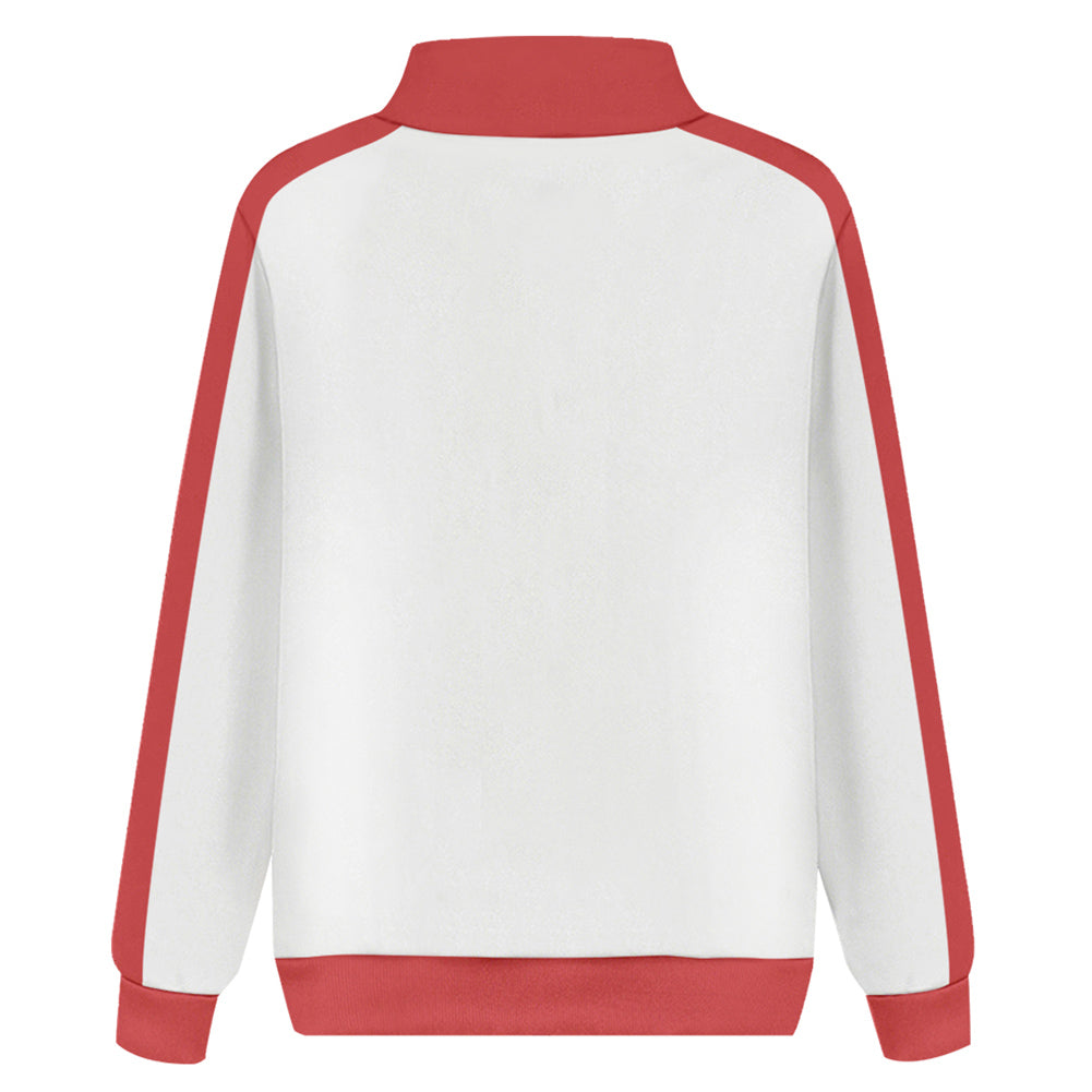Anime Komi Can't Communicate Shouko Komi Sudadera Chaqueta Cosplay Navidad 3D Impreso Casual con cremallera