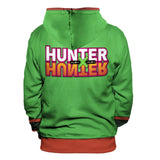 Anime HUNTER×HUNTER Cosplay Sudadera con 3D Impreso y Capucha Sudadera Unisex