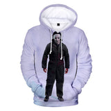 Película Halloween Sudadera Cosplay Fiesta Carnaval Diario 3D Impreso
