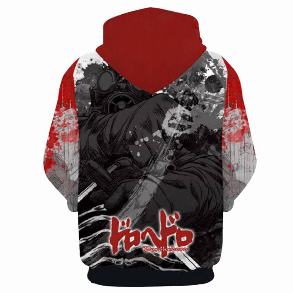 Anime Dorohedoro Sudadera 3D Impreso Cosplay Disfraz Halloween Carnaval Traje