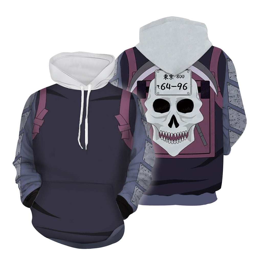 Anime Dorohedoro Sudadera 3D Impreso Cosplay Disfraz Halloween Carnaval Traje