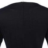 Halloween Disfraz Vestido de Manga Mediana Estampado de Murciélago Vestido para Adultos Femenino