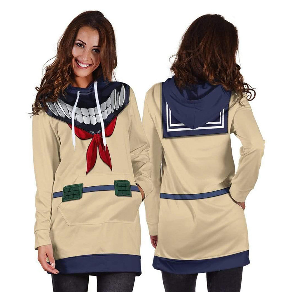 Anime My Hero Academia Himiko Toga Cosplay Sudadera Larga Navidad Fiesta 3D Impreso Casual