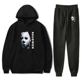Película Halloween Michael Myers Cosplay Fiesta Sudadera Pantalón Conjnto Carnaval 3D Impreso