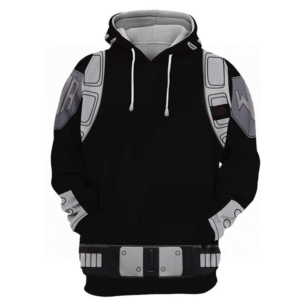 Anime My Hero Academia: World Heroes‘ Mission Shouto Todoroki Sudadera Cosplay Navidad Fiesta 3D Impreso Casual