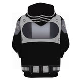 Anime My Hero Academia: World Heroes‘ Mission Shouto Todoroki Sudadera Cosplay Navidad Fiesta 3D Impreso Casual