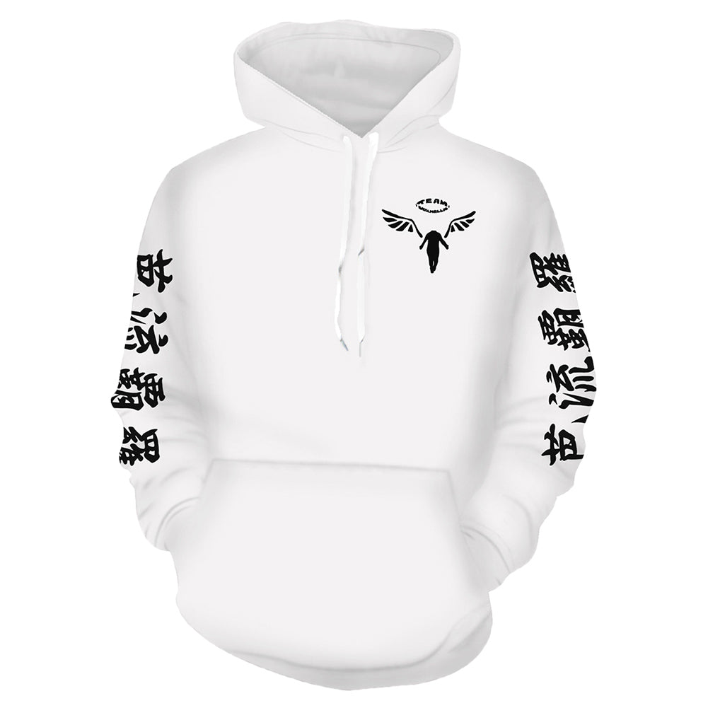 Anime Tokyo Revengers Walhalla Sudadera 3D Impreso Cosplay Disfraz Halloween Carnaval hombre diario Traje