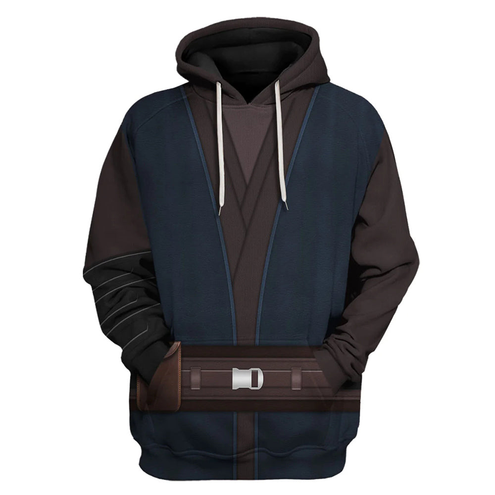 Película Star Wars Anakin Skywalker Cosplay Sudadera Con Capucha Adulto Impreso 3D Streetwear Pullover