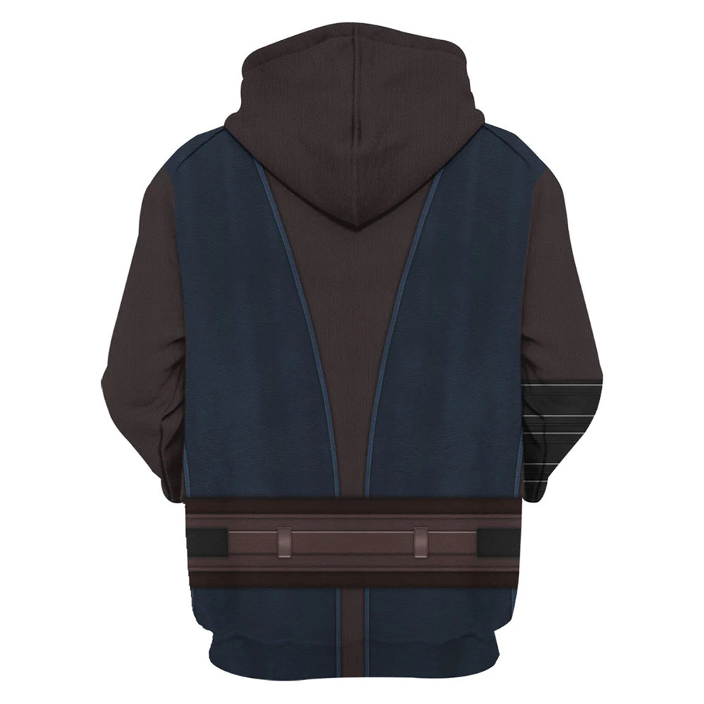 Película Star Wars Anakin Skywalker Cosplay Sudadera Con Capucha Adulto Impreso 3D Streetwear Pullover