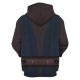 Película Star Wars Anakin Skywalker Cosplay Sudadera Con Capucha Adulto Impreso 3D Streetwear Pullover