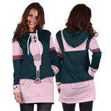 Anime My Hero Academia Ochaco Uraraka Cosplay Sudadera Larga Navidad Fiesta 3D Impreso Casual