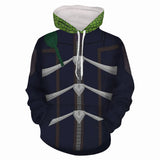 Anime Dorohedoro cosplay sudadera 3D Impredo Cosplay Disfraz Halloween Carnaval Traje