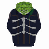 Anime Dorohedoro cosplay sudadera 3D Impredo Cosplay Disfraz Halloween Carnaval Traje