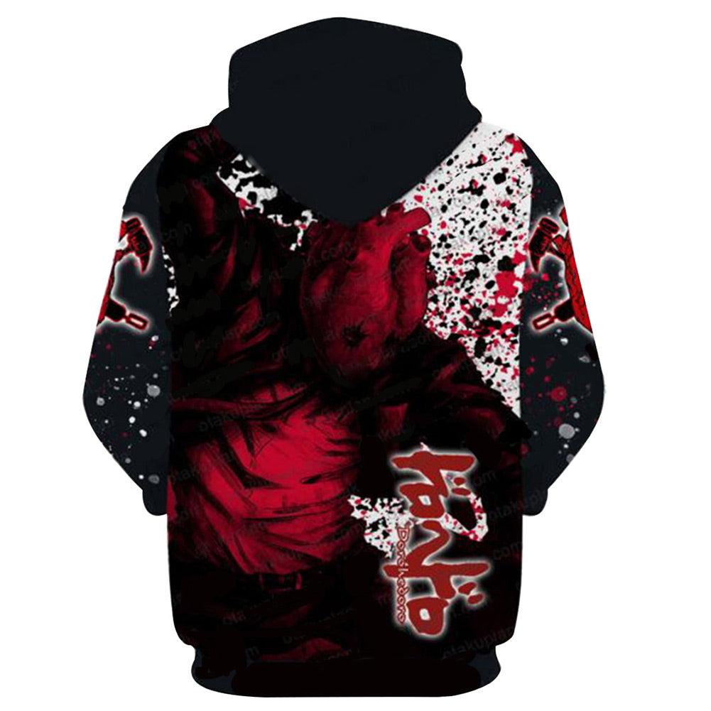 Anime Dorohedoro Sudadera 3D Impreso Cosplay Disfraz Halloween Carnaval Traje