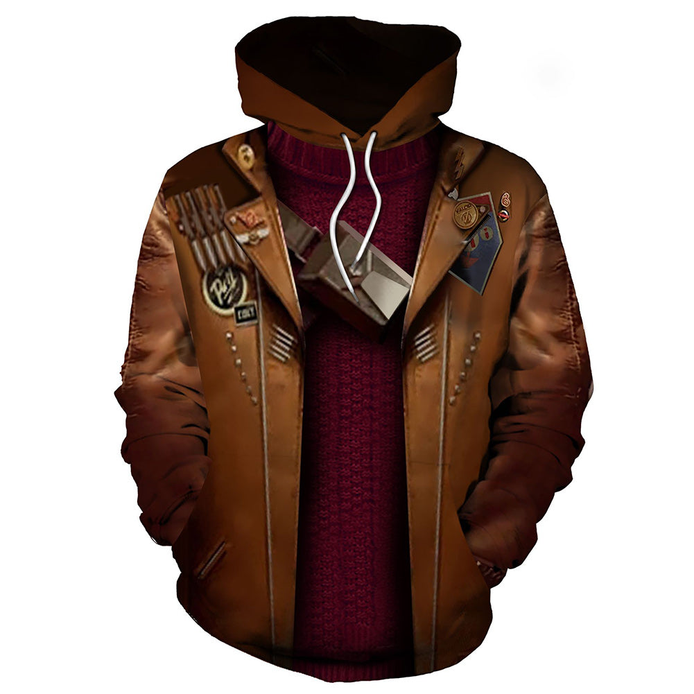 Juego Deathloop cosplay Sudadera 3D Impreso Cosplay Disfraz Carnaval Traje