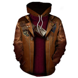 Juego Deathloop cosplay Sudadera 3D Impreso Cosplay Disfraz Carnaval Traje