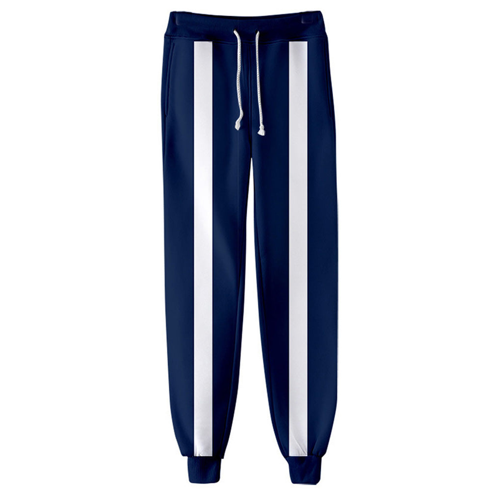 Anime My Hero Academia UA Conjunto de pantalones Sudadera con Capucha Estampada Unisex.