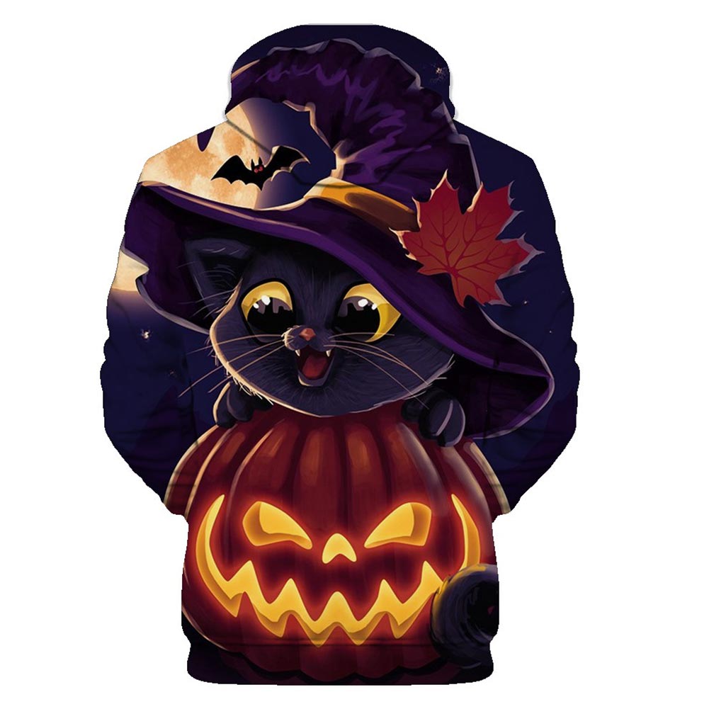 Calabazas de Halloween Sudadera 3D Impreso Cosplay Disfraz Carnaval Traje