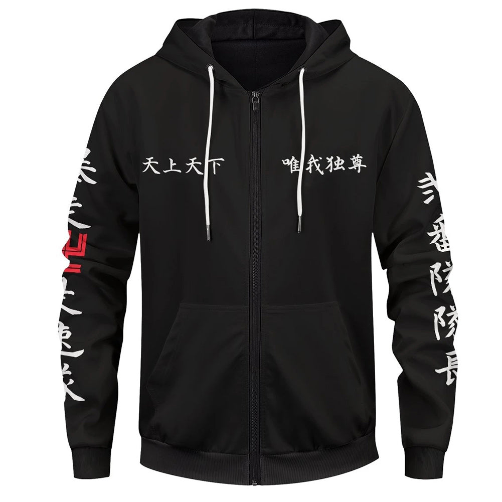 Anime Tokyo Revengers Sudadera 3D Impreso Cosplay Disfraz Halloween Carnaval hombre diario Traje