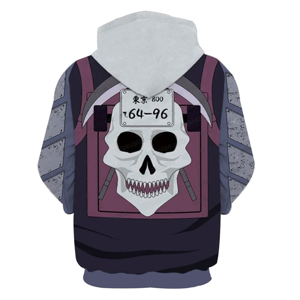 Anime Dorohedoro Sudadera 3D Impreso Cosplay Disfraz Halloween Carnaval Traje