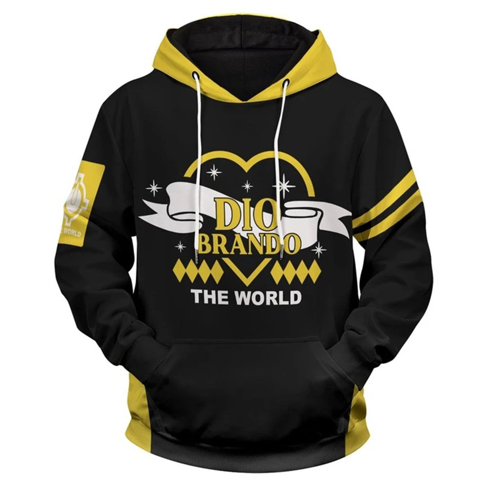 Anime JoJo‘s Bizarre Adventure Sudadera Cosplay Navidad Fiesta 3D Impreso Casual