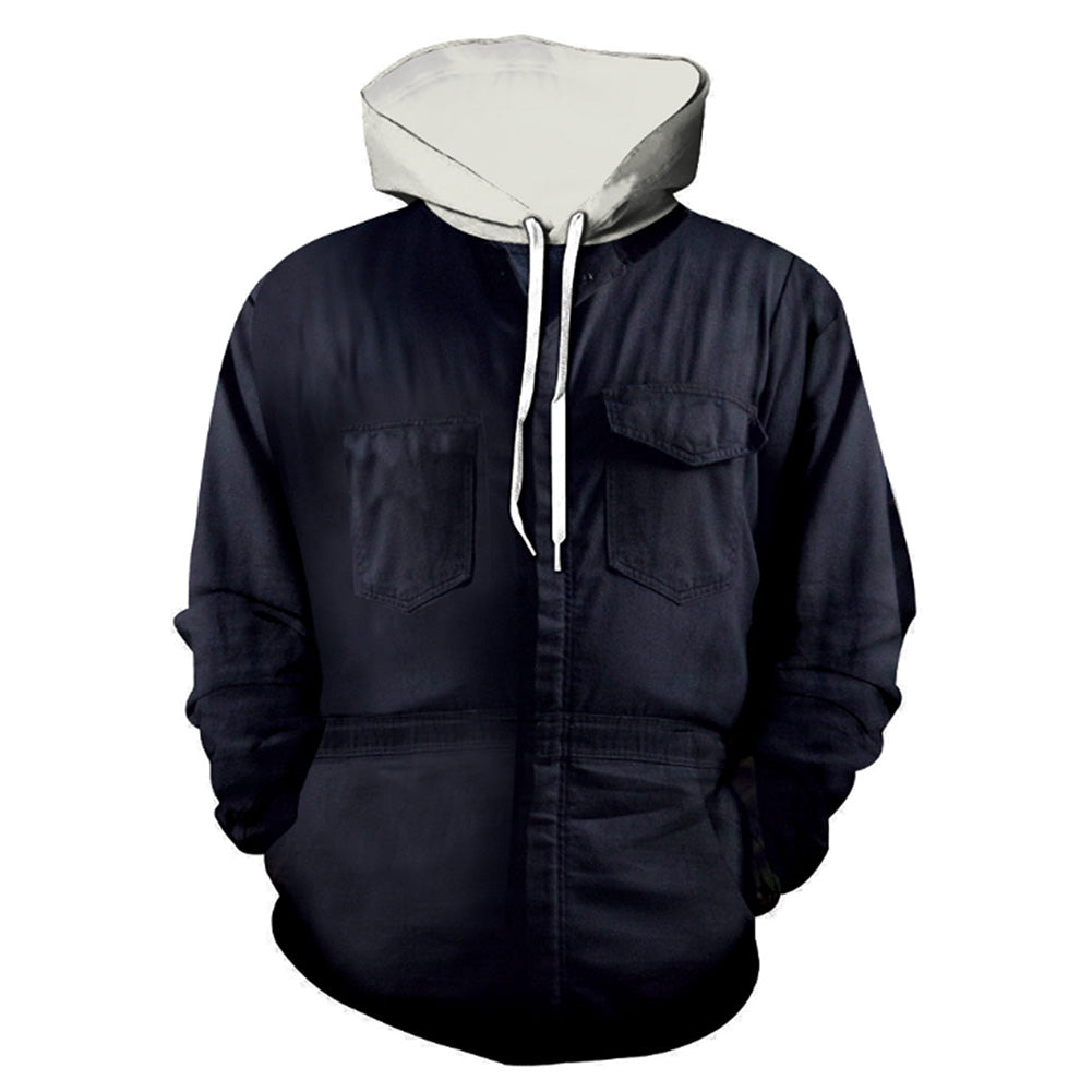 Película Halloween Michael Myers Sudadera Cosplay Uniforme Fiesta Carnaval 3D Impreso