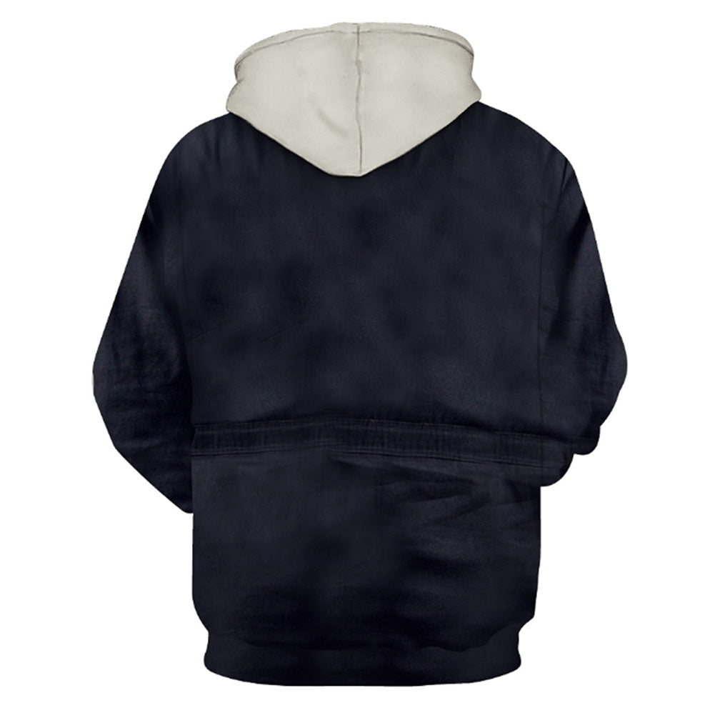 Película Halloween Michael Myers Sudadera Cosplay Uniforme Fiesta Carnaval 3D Impreso