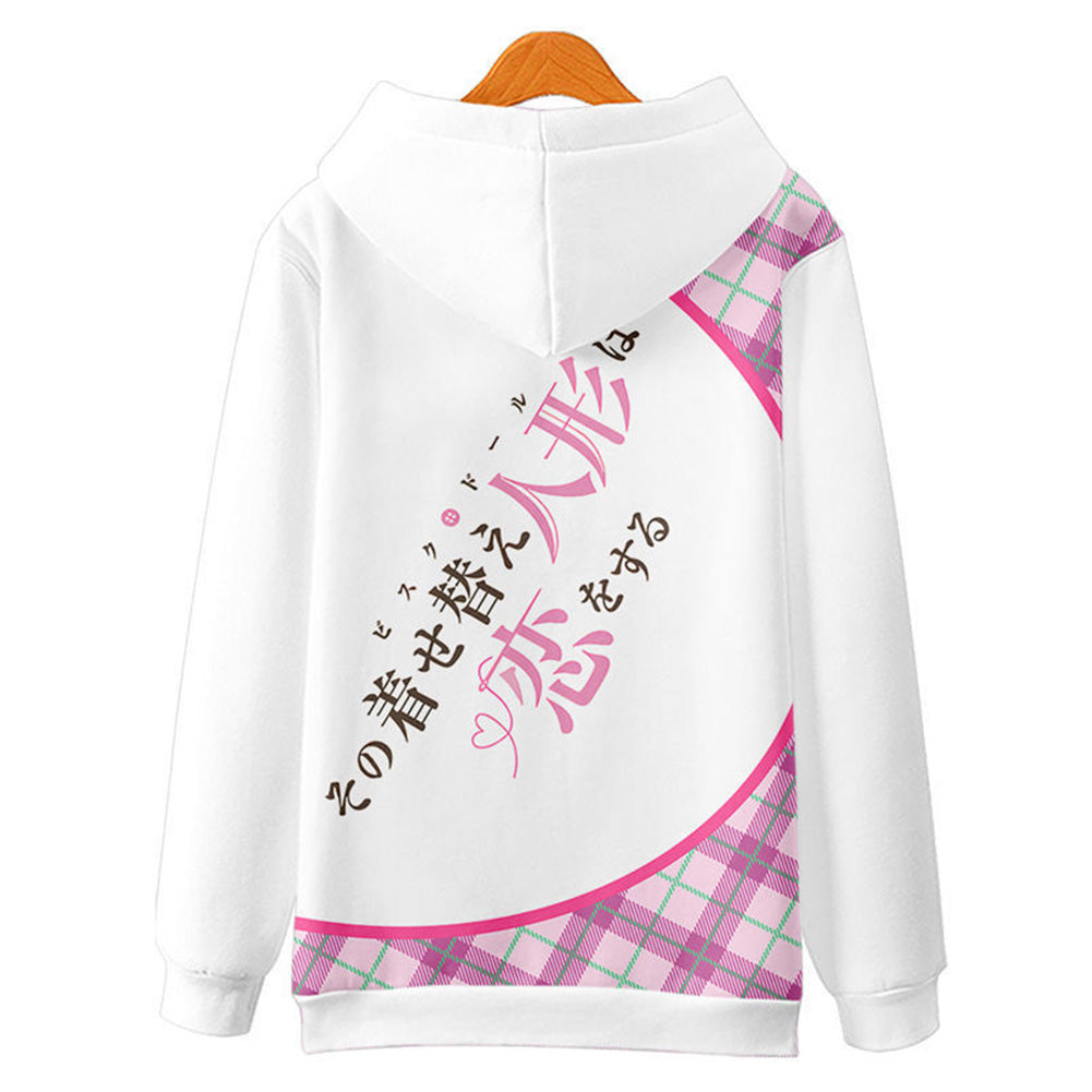 Anime My Dress-Up Darling Marin Kitagawa Sudadera Cosplay Navidad Fiesta 3D Impreso Casual