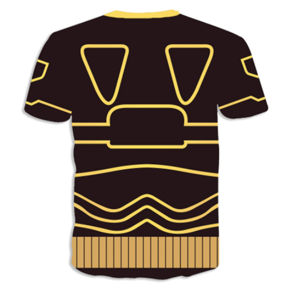 Anime My Hero Academia 6 Hawks Takami Keigo Camiseta Cosplay Fiesta 3D Impreso Casual Navidad