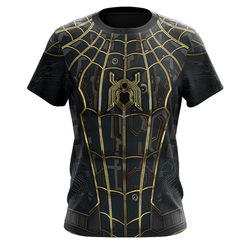 Película Spiderman No Way Home Peter Parker Camiseta Cosplay Halloween Disfraz Fiesta Camisa