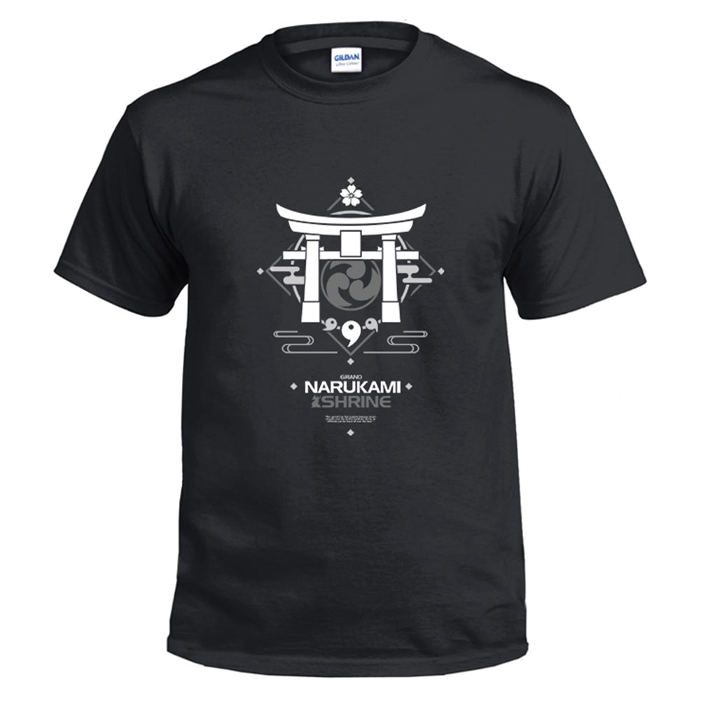 Juego Genshin Impact - Yae Miko Cosplay T-shirt Camiseta corta sudadera Halloween 3D Impreso