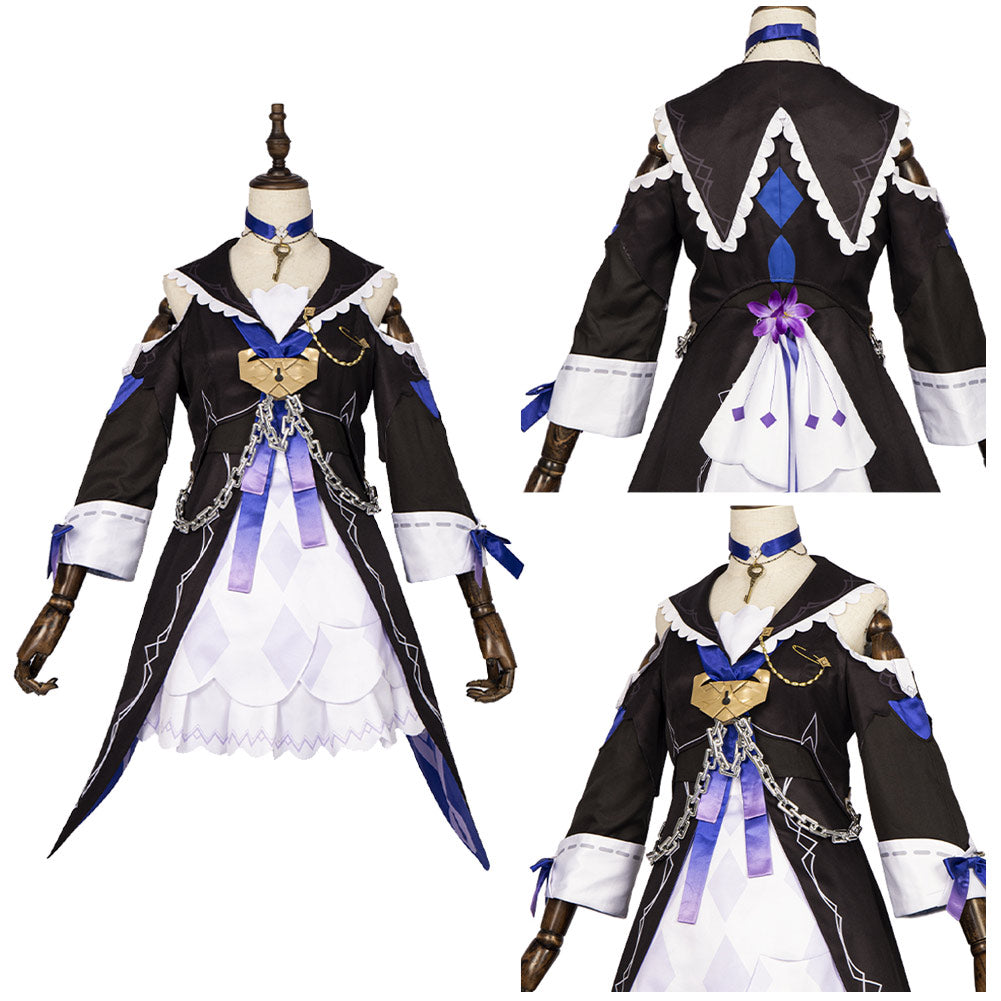 Juego Honkai: Star Rail Herta Cosplay Disfraz Adulto Vestido De Carnaval Halloween Fiesta