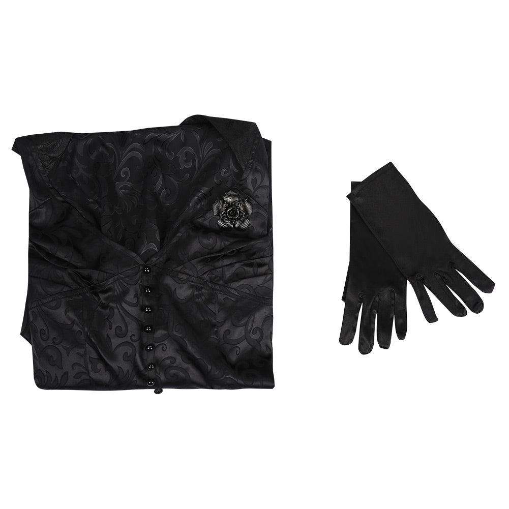 Juego Resident Evil Village Bruja Horrible Vestido Cosplay Disfraz Halloween Carnaval Traje Per.