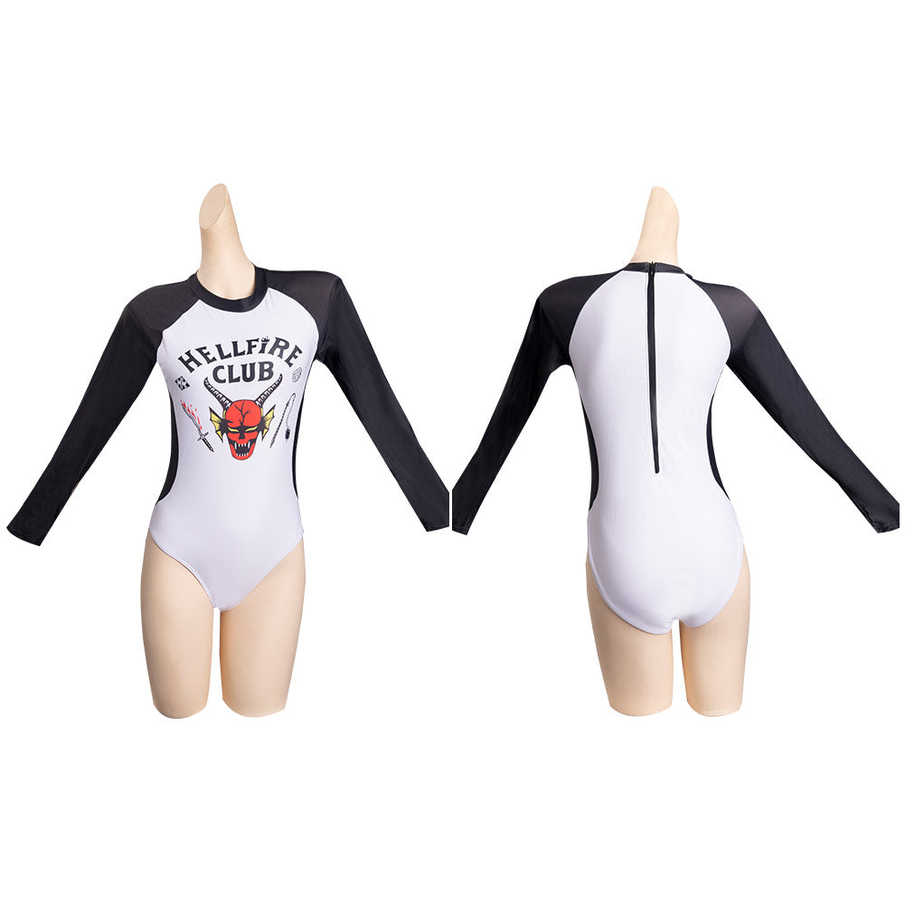 Stranger Things Hellfire Club Cosplay Costume Jumpsuit Traje De Baño Traje De Fiesta de Halloween Carnaval