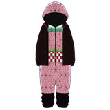 Anime Demon Slayer Kamado Nezuko Pijama Cosplay Disfraz Halloween Carnaval Traje Sudadera 3D Impreso