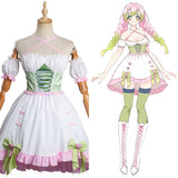 Anime Demon Slayer Kanroji Mitsuri Cosplay Lolita Halloween Falda Carnaval Traje-DISFRAZDEDIADEBRUJAS.ES®