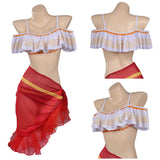 Película Encanto Dolores Bañador De Mujer Adulto Cosplay Trajes De Disfraces De Halloween Carnaval Fiesta DISFRAZDEDIADEBRUJAS.ES®