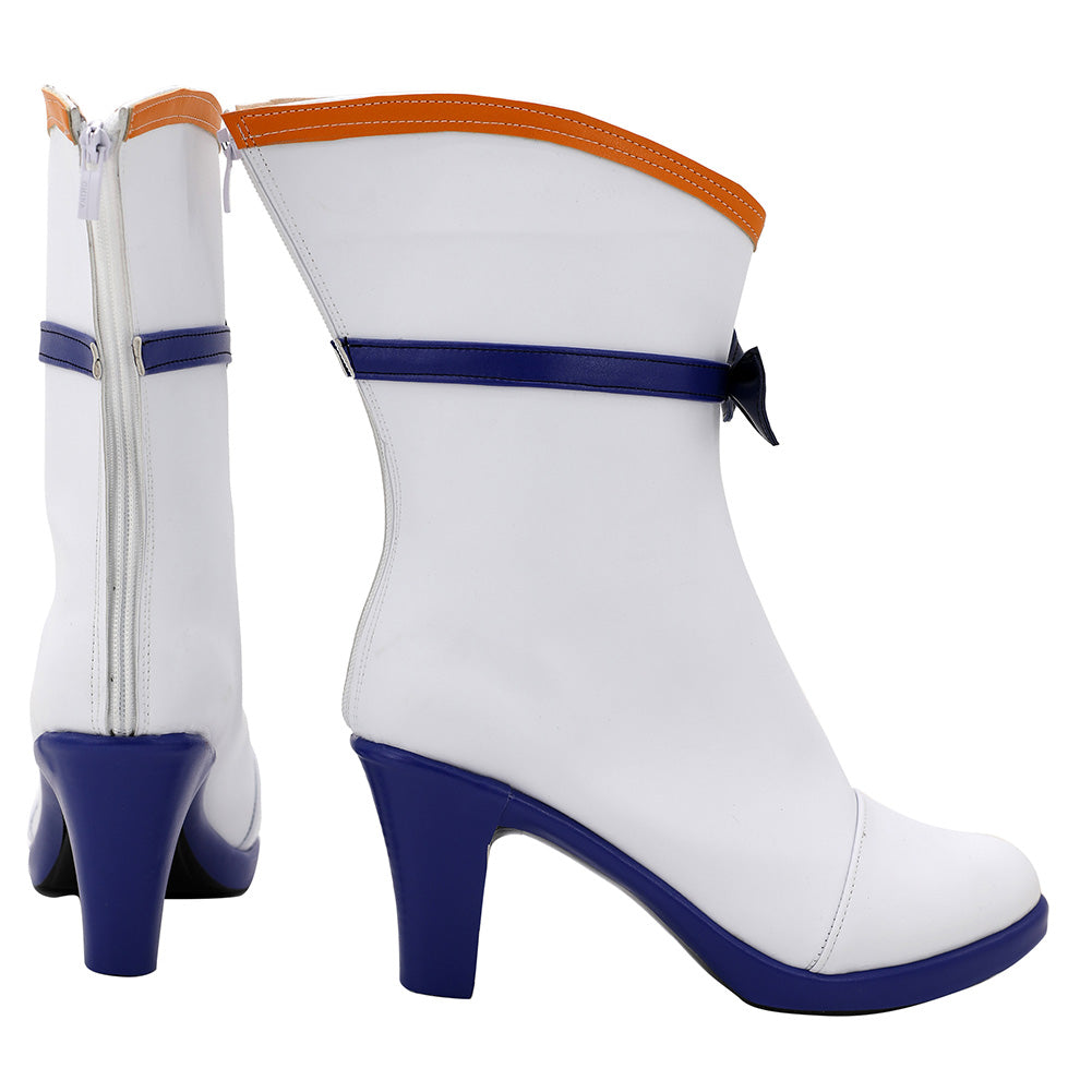 Anime Pretty Derby - Daiwa Scarlet Cosplay Halloween Carnaval Zapatos hecho a medida