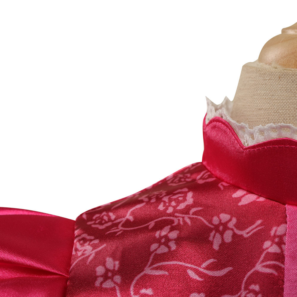 The Super Mario Bros. Movie Peach Cosplay Disfraz Niños Vestido Trajes Halloween Carnaval Fiesta Disfraz Traje